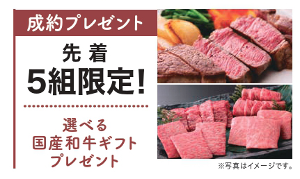 お肉プレゼント